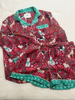 Printfresh Happy Howliday’s Organic Cotton Pajama Set